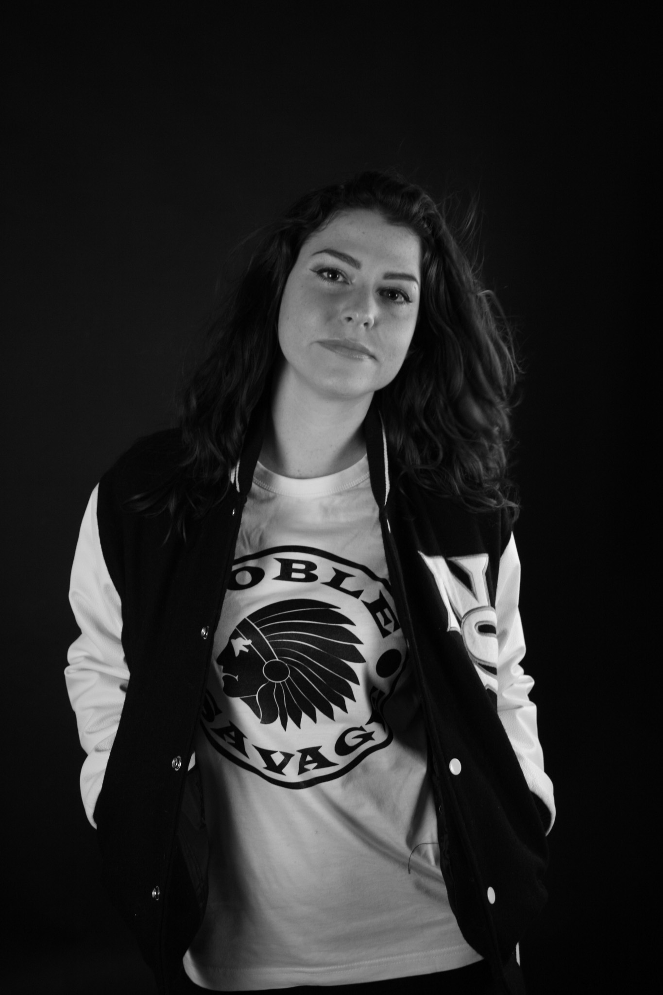 Noble Savage look book portrait